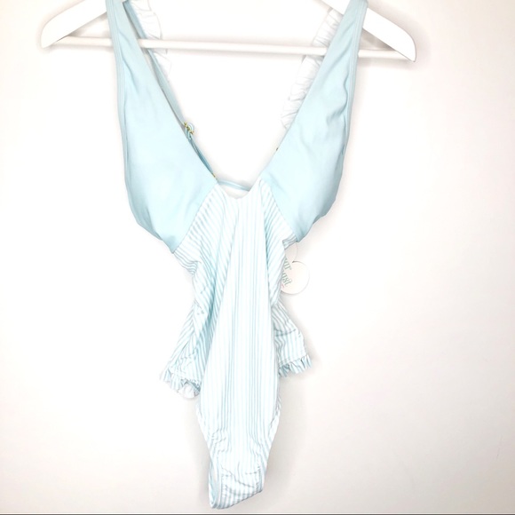 NWT Lolli Swim Ruffle One Piece Swimsuit - Picture 2 of 5
